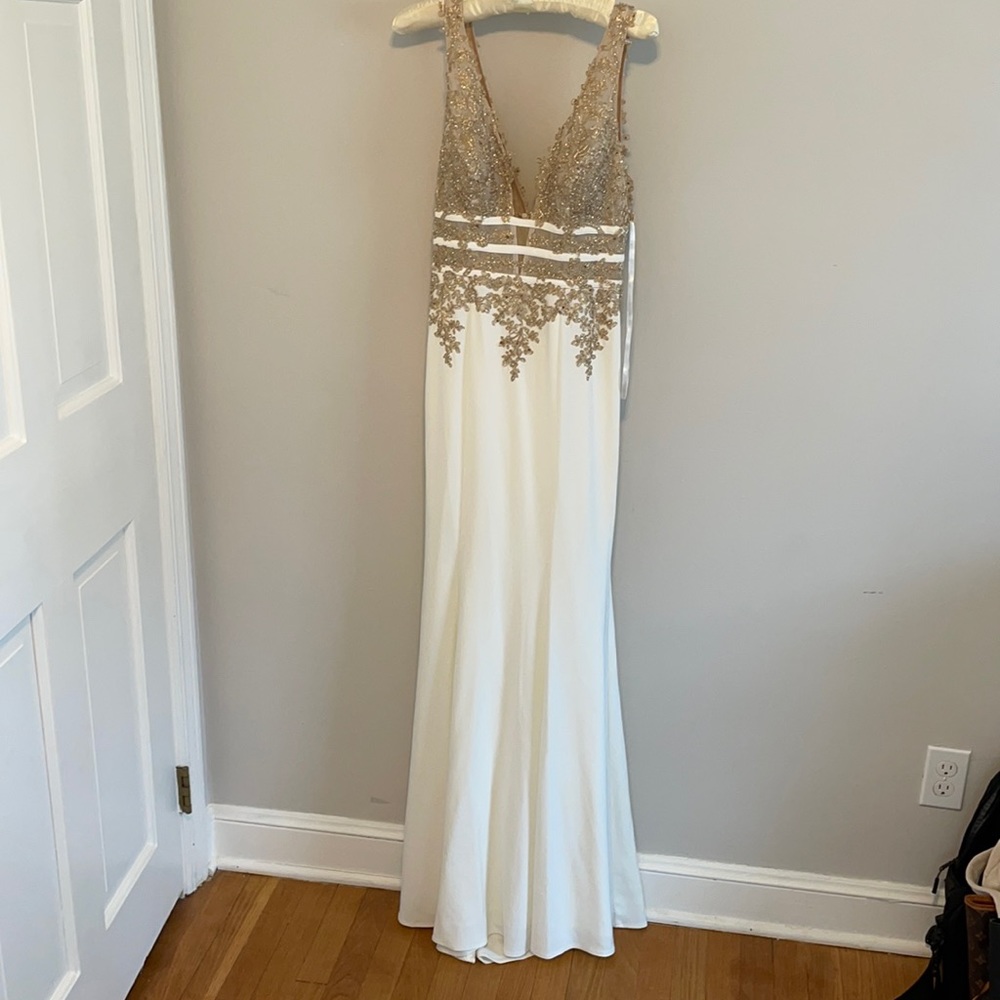 Formal gown- Aqua Dress from Bloomingdales